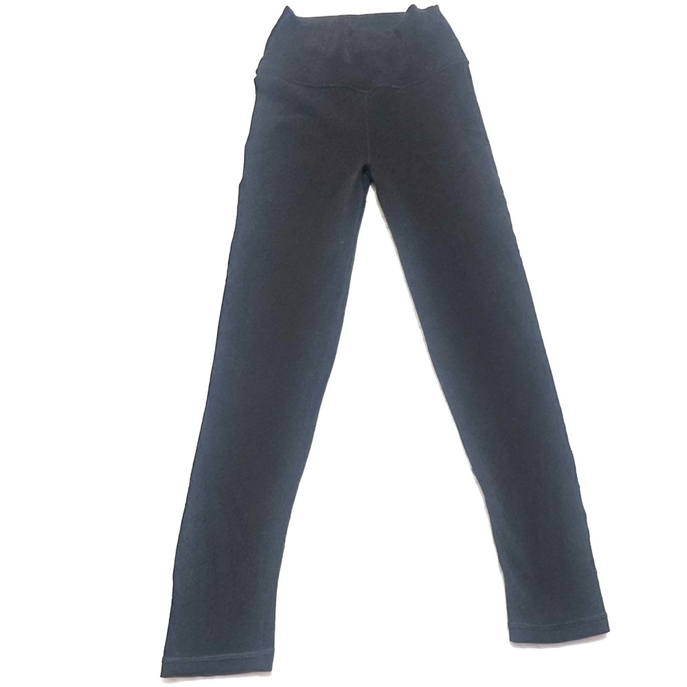 Athleta Warp Knit 7/8 Tight Black Leggings - Picture 2 of 6